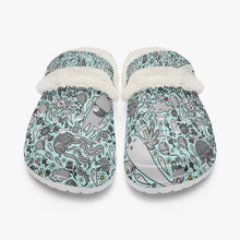 Load image into Gallery viewer, Dream in turquoise- Lined Clogs