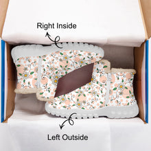 Load image into Gallery viewer, Daisy in Pink-Fur Zipper Up Boots