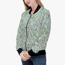 Load image into Gallery viewer, 'Beans on Blue’ Trending Women’s jacket