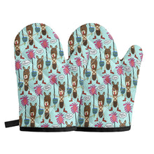 Load image into Gallery viewer, ‘Warrior’ Oven glove(two pieces)