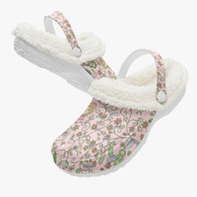 Load image into Gallery viewer, Beans in Pink- Lined Clogs