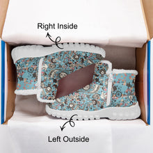 Load image into Gallery viewer, Unknown World-Fur Zipper Up Boots