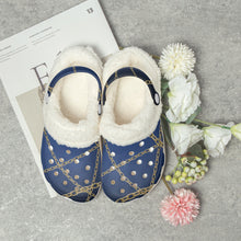 Load image into Gallery viewer, ‘Chains’ Lined Clogs