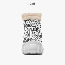 Load image into Gallery viewer, Everything is Perfect white-.Fur Zipper Up Boots