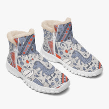 Load image into Gallery viewer, 446. ‘Sunday’ Cotton-pad Fur Zipper Up Boots