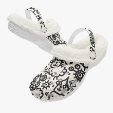 Load image into Gallery viewer, ‘Doodle Sheep’ Lined All Over Printed Clogs