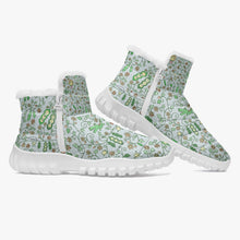 Load image into Gallery viewer, Beans in Blue-Fur Zipper Up Boots