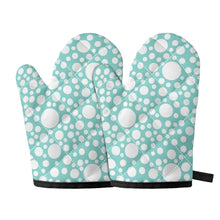 Load image into Gallery viewer, ‘Dots Custom color #01’Oven glove(two pieces)