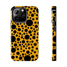 画像をギャラリービューアに読み込む, ‘Yellow with Black dots’ Phone Cases