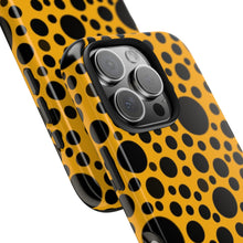 画像をギャラリービューアに読み込む, ‘Yellow with Black dots’ Phone Cases