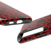 画像をギャラリービューアに読み込む, ‘Red with Black dots’ Phone Cases
