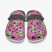 Load image into Gallery viewer, 475. Lined All Over Printed Clogs Manekineko