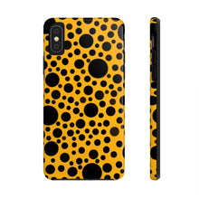 画像をギャラリービューアに読み込む, ‘Yellow with Black dots’ Phone Cases