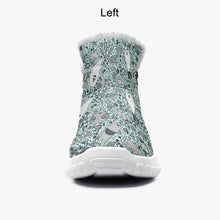 Load image into Gallery viewer, Dream in Turqoise- Fur Zipper Up Boots