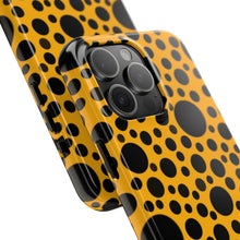 画像をギャラリービューアに読み込む, ‘Yellow with Black dots’ Phone Cases