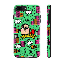 画像をギャラリービューアに読み込む, 'Tiger Human' Phone Cases