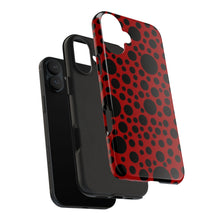 画像をギャラリービューアに読み込む, ‘Red with Black dots’ Phone Cases