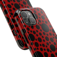 画像をギャラリービューアに読み込む, ‘Red with Black dots’ Phone Cases