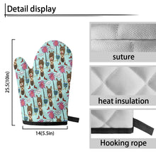 Load image into Gallery viewer, ‘Warrior’ Oven glove(two pieces)