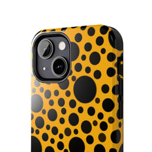 画像をギャラリービューアに読み込む, ‘Yellow with Black dots’ Phone Cases