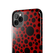画像をギャラリービューアに読み込む, ‘Red with Black dots’ Phone Cases