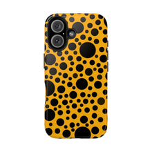画像をギャラリービューアに読み込む, ‘Yellow with Black dots’ Phone Cases