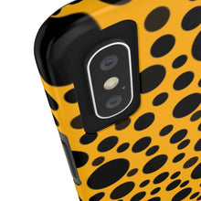 画像をギャラリービューアに読み込む, ‘Yellow with Black dots’ Phone Cases
