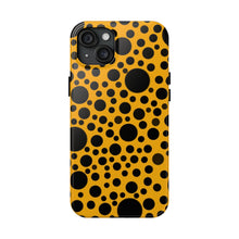 画像をギャラリービューアに読み込む, ‘Yellow with Black dots’ Phone Cases