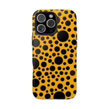 画像をギャラリービューアに読み込む, ‘Yellow with Black dots’ Phone Cases