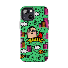 画像をギャラリービューアに読み込む, 'Tiger Human' Phone Cases