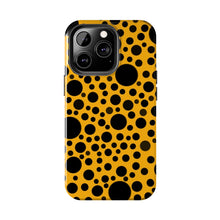画像をギャラリービューアに読み込む, ‘Yellow with Black dots’ Phone Cases