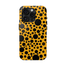 画像をギャラリービューアに読み込む, ‘Yellow with Black dots’ Phone Cases