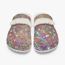 Load image into Gallery viewer, Rainbow Threads-Lined Clogs
