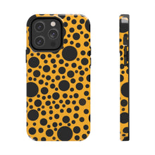 画像をギャラリービューアに読み込む, ‘Yellow with Black dots’ Phone Cases