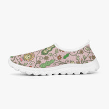 Load image into Gallery viewer, ‘Beans on Pink’ Women's Slip-On