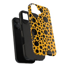 画像をギャラリービューアに読み込む, ‘Yellow with Black dots’ Phone Cases