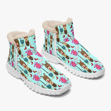 Load image into Gallery viewer, Warrior-Fur Zipper Up Boots