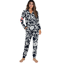 画像をギャラリービューアに読み込む, 'Doodle sheep' Women's Pajama Set