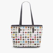 Load image into Gallery viewer, 586. ‘Fashion Lover’ Large Leather Tote Bag