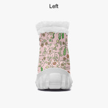 Load image into Gallery viewer, Beans in Pink- Fur Zipper Up Boots