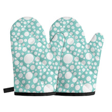 Load image into Gallery viewer, ‘Dots Custom color #01’Oven glove(two pieces)