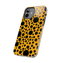 画像をギャラリービューアに読み込む, ‘Yellow with Black dots’ Phone Cases