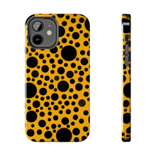 画像をギャラリービューアに読み込む, ‘Yellow with Black dots’ Phone Cases