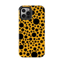 画像をギャラリービューアに読み込む, ‘Yellow with Black dots’ Phone Cases