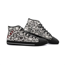 Load image into Gallery viewer, ‘Doodle Sheep’ Unisex High Top Canvas Shoes