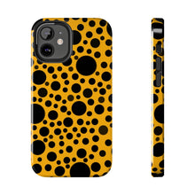 画像をギャラリービューアに読み込む, ‘Yellow with Black dots’ Phone Cases