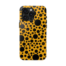画像をギャラリービューアに読み込む, ‘Yellow with Black dots’ Phone Cases