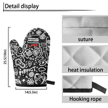 Load image into Gallery viewer, "Perfect on Black" Oven glove(two pieces)