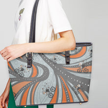 Load image into Gallery viewer, 586. 'U' Large Leather Tote Bag