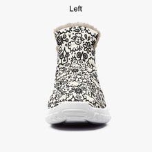 Load image into Gallery viewer, ‘Doodle Sheep’ Fur Zipper Up Boots
